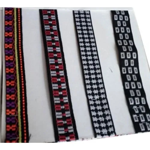 Custom-branded Jacquard elastic bands with logos and designs